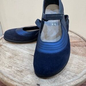Naot Dark Blue Mary Jane Shoes